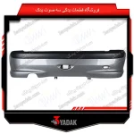 سپر عقب 206 SD نقره ای مهرکام پارس