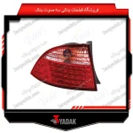 چراغ خطر عقب سورن روی گلگیر چپ SNT